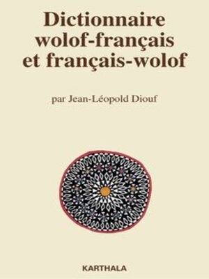 cover image of Dictionnaire wolof-français et français-wolof